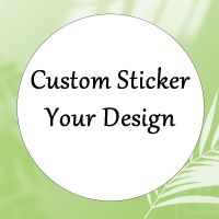 Custom Scrapbooking Sticker Glossy Adhesive Vinyl Paper Label Die Kiss Cut DIY Car Bicycle Decorative Hand Account Seal Sticker