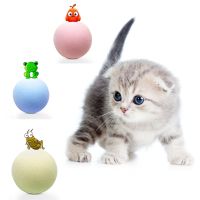 Cat Toys Interactive Fun Ball Smart Cat Chew Toys Catnip Cat Training Toy Kitten Kitty Pet Playing Ball With Catnip Pet Supplies Toys