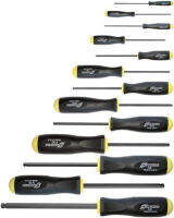 Bondhus 10637 Set of 13 Balldriver Screwdrivers, ProGuard Finish, sizes .050-3/8-Inch Multi