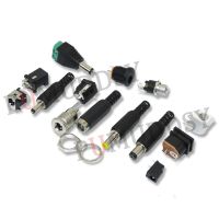 5PCS Connector Socket Male Female DC Power Plug 5.5x2.1mm 3.5x1.3mm /2.5mm/3.5mm DC005/012/012A/015/017/022/022B/025/044/099 YX Plug