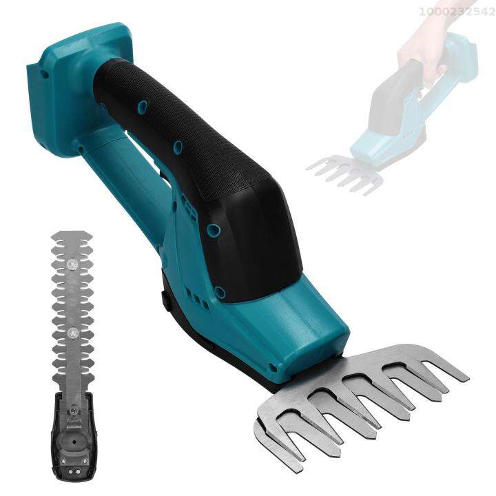 NANWEI Cordless Hedge Cutter Electric Grass Trimmer Garden Branch