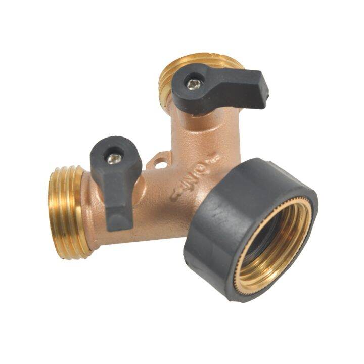 brass-female-2-way-garden-tap-water-splitter-y-irrigation-valve-1pcs-brass-three-way-ball-valve-garden-y-type-one-two-type-shunt