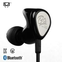 Ak Kz Bte บลูทูธหูฟังไฮบริดหูฟังแบบสอดในหูเบส Hifi ตัดเสียงรบกวนหูฟังพร้อมไมโครโฟน Zs5ไมค์ Aptx Zs6 As10 Zst