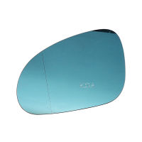 Auto Left Right Heated Wing Blue Mirror Glass for VW PASSAT B6 2007-2011 JETTA V 2006-2011 GOLF MK5 3C0857521 3C0857522