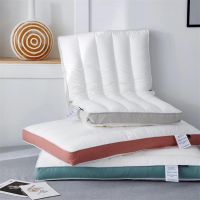 Japanese fashion color side partition low pillow core soft single comfortable sleep thin gift wholesale Pillow