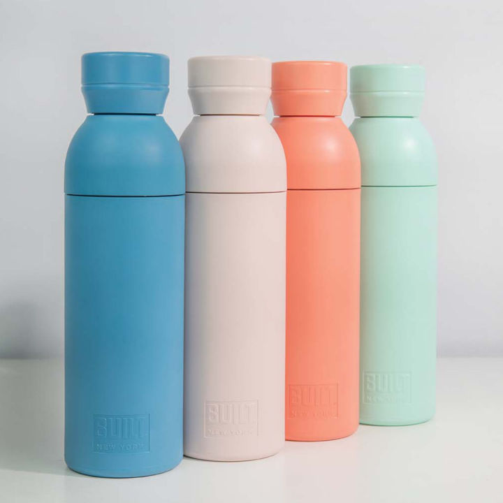 built-ny-planet-bottle-500ml-17oz-recycled-reusable-water-bottle-with-leakproof-lid-กระบอกน้ำรีไซเคิลพร้อมฝาปิดป้องกันการรั่ว