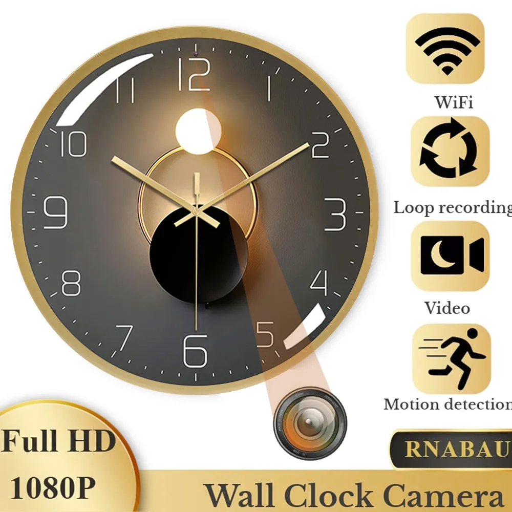 Black Clock Homemade Sex Videos - 3Tech mall 1080P HD Mini Camera Wall Clock WiFi CCTV Home Security Camera  IP Nanny Cam Video Recorder with Motion Detection for Home Office | Lazada  Singapore