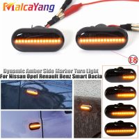 For Opel MOVANO VIVARO Nissan INTERSTAR PRIMASTAR KUBISTAR Smart FORTWO Led Dynamic Side Marker Turn Signal Light For Renault Bulbs  LEDs HIDs