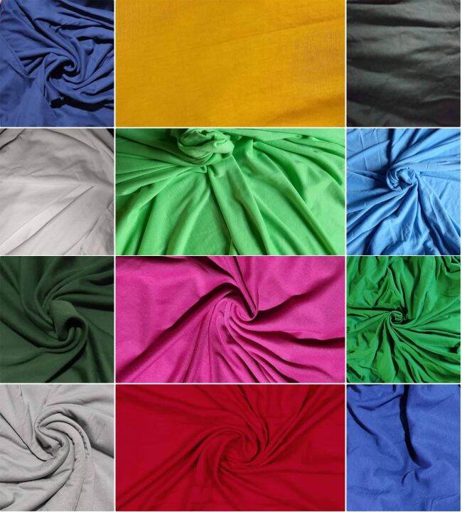 PLAIN PURE COTTON FABRICS per KILO Lazada PH
