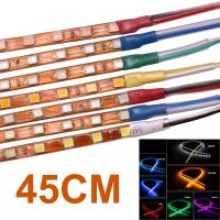 45CM Waterproof Car Auto Decorative Flexible LED Strip Light Car LED Daytime Running Light Car LED Strip Light DRL Strip 12V Bulbs  LEDs HIDs