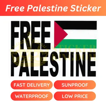 200 PCS Anime Stickers Vinyl Waterproof Stickers for Palestine