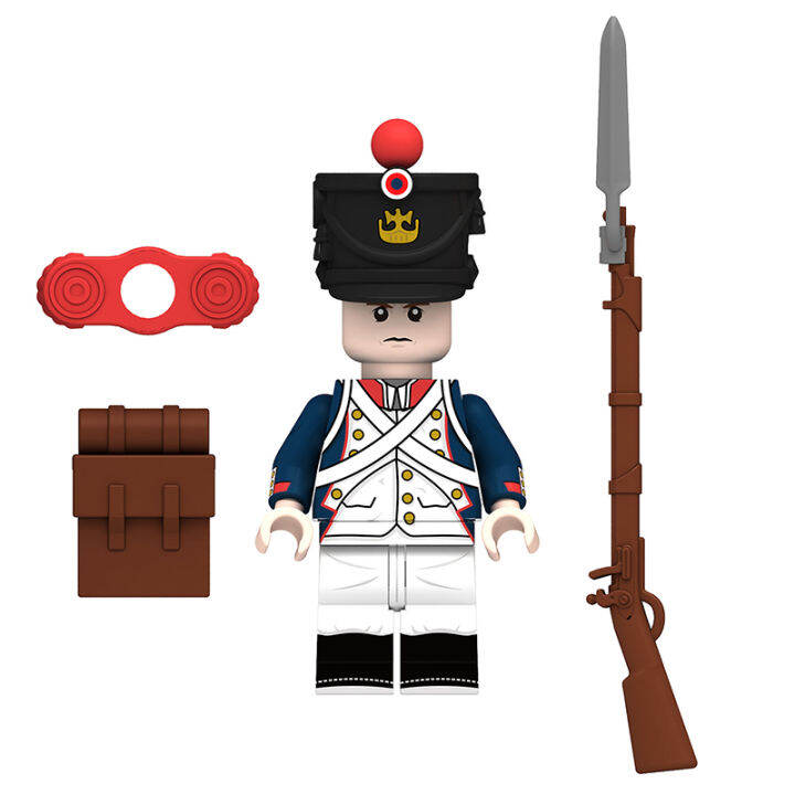 Compatible with Lego Napoleonic Wars, French soldiers, breastplates ...