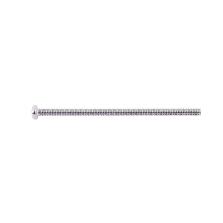60pcs-silver-m2-x-40mm-round-head-screws-bolt-amp-100pcs-metric-m2-hex-nuts-304-stainless-steel-fastener