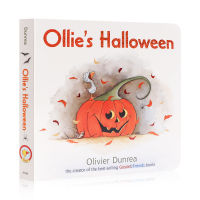 English original picture book ollie S Halloween Ollies Halloween 0 ~ 3-year-old childrens English Enlightenment early education paperboard book (HMH) was published