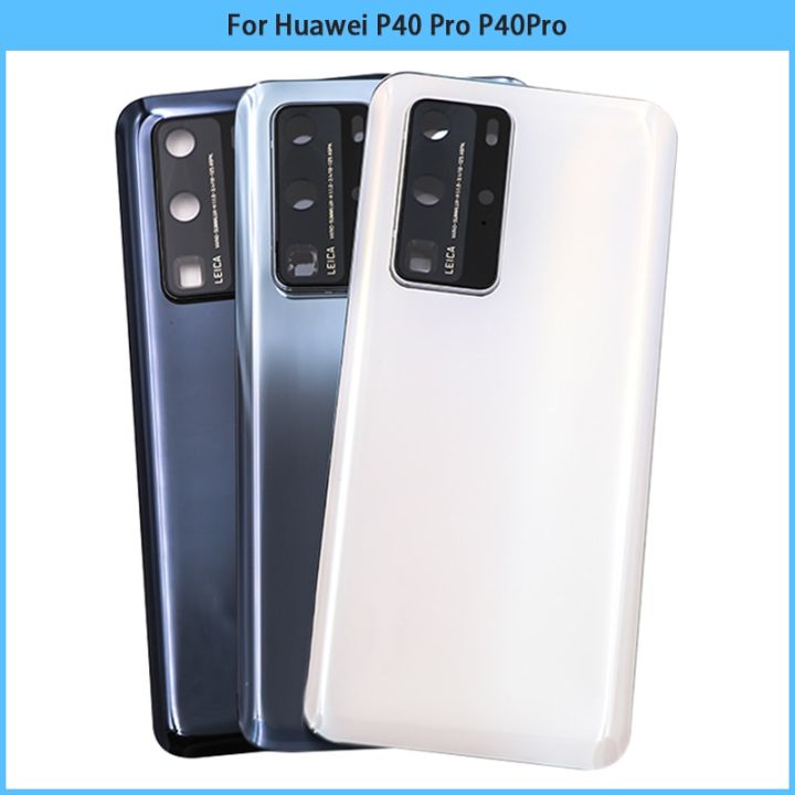 for-huawei-p40-p40pro-battery-back-cover-3d-glass-panel-rear-door-for-huawei-p40-pro-housing-case-camera-frame-lens-replace-replacement-parts