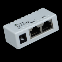 taoranbupxz 12V - 48V Passive PoE Injector สำหรับกล้อง IP VoIP โทรศัพท์ netwrok AP อุปกรณ์