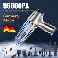 ♤✧ 95000PA Car Vacuum Cleaner 1 Powerful Cleaning Machine Car Accessories Home Auto Robot Wireless Cleaner Appliance Strong Suction