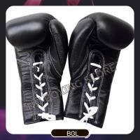 Windy lace up gloves Black  ( 12,14,16,18 oz) genuine leather วินดี้ นวมเชือก สีดำ นวม ชกมวย ผลิตจากหนังเเท้จากโรงงานวินดี้