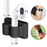 ☏∋ AirPods Silicone Holder Clip for Apple wireless earphone socket stand case compatible with Apple watch sport hook clip Anti-lost