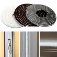 ۩♦ 5M Length Self Adhesive Seal Strip Door Draught Excluder Window Pile Seal Film Door Brush Weather Strip for Door Protector Strip