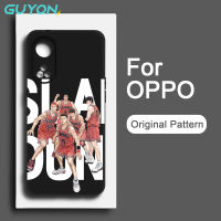 Guyon  สำหรับ  เสค OPPO Reno7 Reno8T Reno8 Pro Reno7Z 5G เคสนิ่มลายดีไซน์ดั้งเดิมซิลิโคนเหลวกันกระแทก