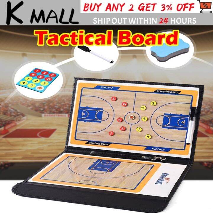 Basketball Tactical Board Foldable Coaching with Lazada PH