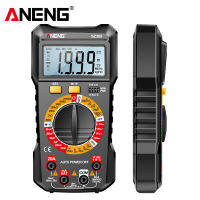 ANENG มัลติมิเตอร์แบบดิจิทัล SZ305อัตโนมัติ750V 10A มัลติมิเตอร์แบบอัจฉริยะ1999นับ DC/แอมมิเตอร์โวลต์มิเตอร์ AC/NCV แบบไม่สัมผัส/Hfe/ ความต้านทาน/การตรวจจับอย่างต่อเนื่อง/ออด/ซิลิโคนป้องกันการตกเคสป้องกันมัลติมิเตอร์แบบดิจิทัลอัจฉริยะ