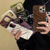 {OLI STUDIO} เคสโทรศัพท์ผ้าไหมเรียบหรูสำหรับ iPhone 14 Pro 11 12 13 Pro ปกสูงสุดน่ารักซิลิโคนกันกระแทกเคสสีม่วงด้าน