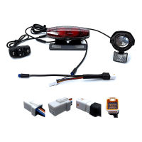 EIBKE Electric Bicycle Ebike Light Set Universal 24V 36V 48V 60V KUNTENG JULET Steering Brake Light