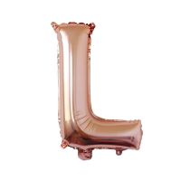 Cheapest# New 32 Inch Foil Rose Gold Letter Ballon Birthday Theme Party Wedding Celebration Balloon Backdrop Decoration Balloons【Ready Stock】