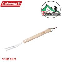 COLEMAN บาร์บีคิว ส้อม เสียบอาหาร JAPAN Wood Handle BBQ Fork