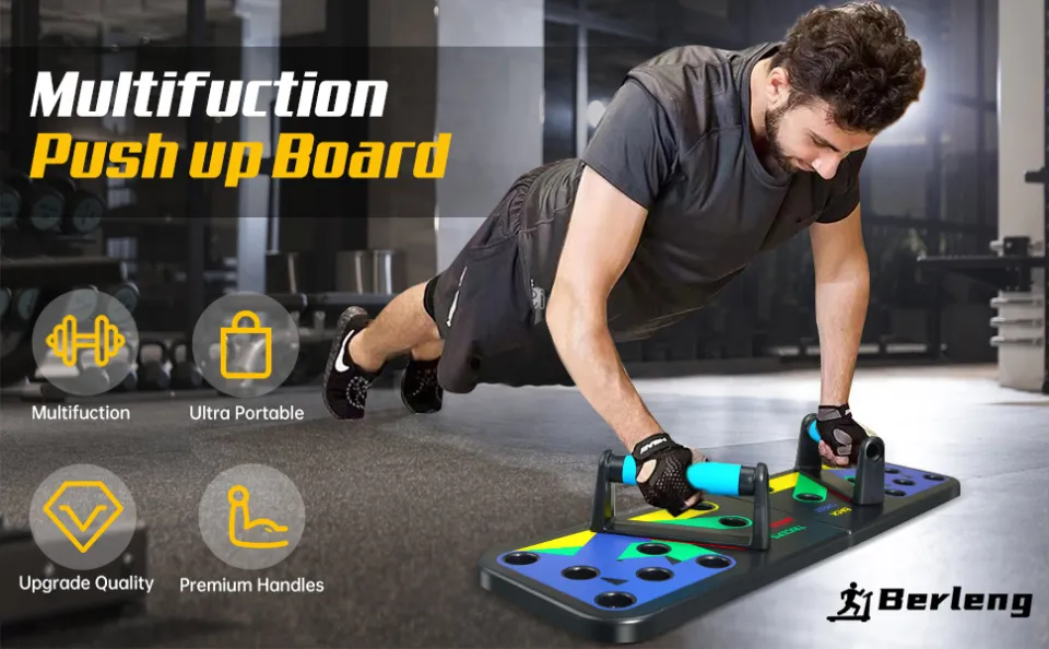 Eoneka Push Up Board 12 In 1 Fitness Pushup Stand Home Workout Equipment  Foldable Home Gym Equipment Strength Training Arm Chest Muscle Exercise Fat