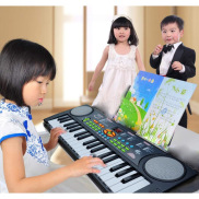 Loại 1 Đàn Piano Electronic Keyboard Canto 61 Phím Kèm Mic Cho Bé