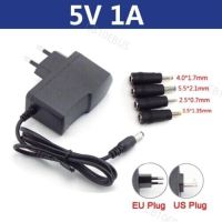 5V 1A AC/DC Adapter Power Supply Charger DC 5.5*2.1mm 4.0*1.7mm Connector B10 US EU UK PLUG Selection