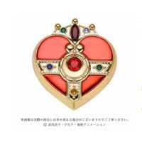 [คุณภาพดี]? CREER BEAUTE MIRACLE ROMANCE SAILOR MOON COSMIC HEART CHEEK FLAT STYLEบรัชออนสรชมพูอมพีชเล็กๆสี2โทนผสมกัน