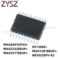 1PCS  TSSOP20-MAX6697UP34+ MAX3232EEUP+ MAX3317EEUP+ DS1306E+ MAX1281BEUP+ BD3522EFV-E2 Electronic components