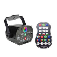 Disco Lights RGB LED Laser Stage Beam Lights Sound Activated DJ Party Lights With Strobe Flash Effect Usb Power Projector Lamp