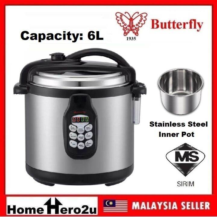 how to use butterfly electric pressure cooker