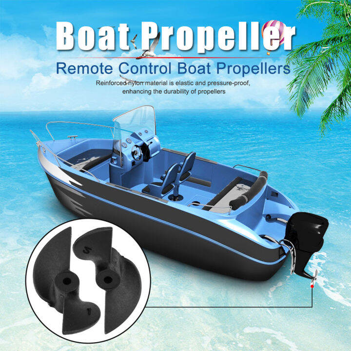 RC Boat Propeller Nylon RC Boat Propellers 1pair Remote Control Ship