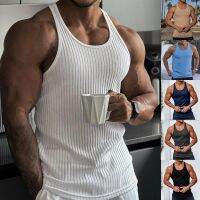 Quick-drying fitness vest male h vertical stripes sportswear sleeveless T-shirt breathable training muscle elasticity render unlined upper garment