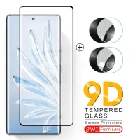 ❖✷☃ 2 To 1 9D Curved Protective Glass For Honor 70 5G Camera Lens Screen Protector Tempered Glass Film Honar Honer 70 Honor70 6.67