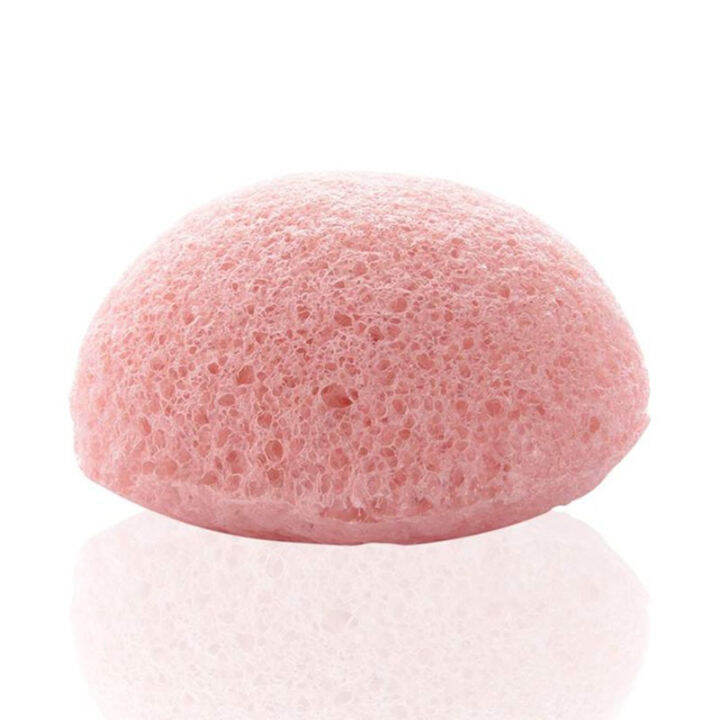 sponge-cosmetic-puff-face-cleaning-round-shape-natural-konjac-face-puff-facial-wash-flutter-deep-cleansing-pores-makeup-tool