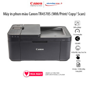 Máy in phun màu Canon TR4570S đa năng Copy Fax In 2 mặt tự động In wifi