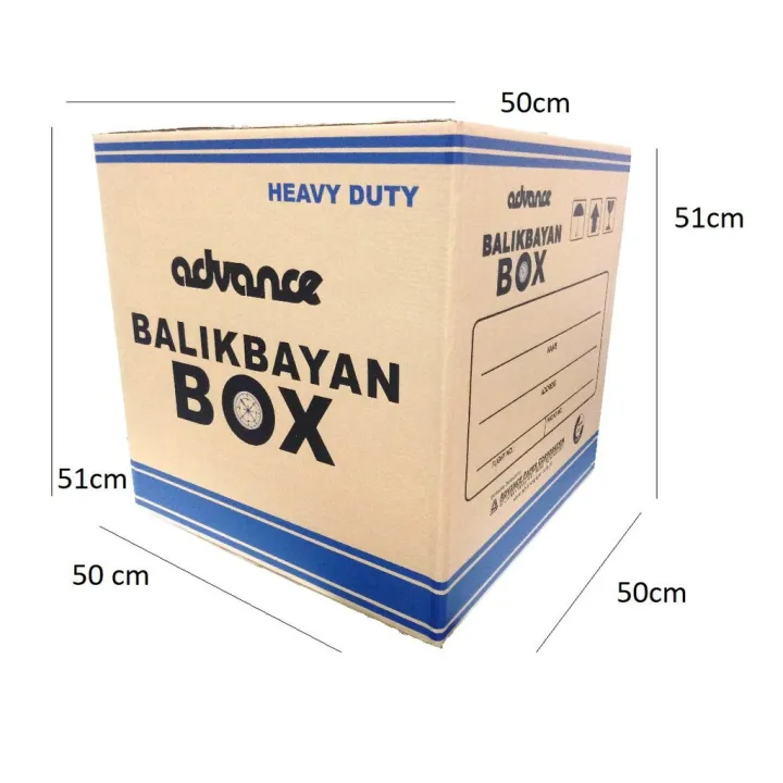 3pcs Pieces Heavy Duty Balikbayan Box Storage Box | Lazada PH