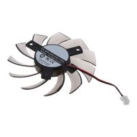 Hot Selling 75MM PLD08010S12H 2Pin Cooler Fan Graphics Card Cooling Fan For Gigabyte 6850 7970 GTX 460 Gtx560ti R270X R7 260X