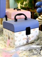 Gift Box Rectangular Suitcase Creative Gift Box Big Flower Packaging Box Christmas Valentines Day Birthday Gift Box