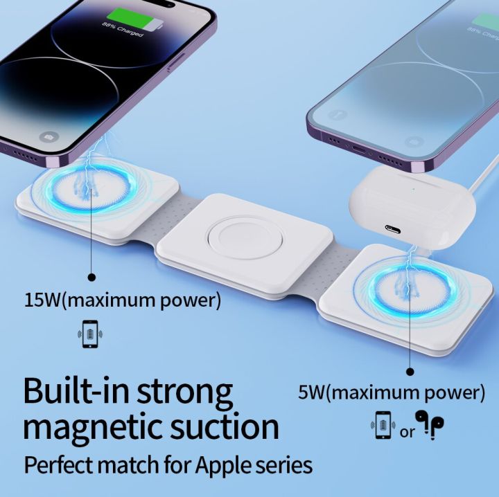 30w-ไร้สายแม่เหล็กแท่นชาร์จ-macsafe-พับได้สำหรับ14-13-12-pro-max-เหมาะสำหรับ-apple-watch-8-7-airpods-3-in-1แท่นชาร์จเร็ว