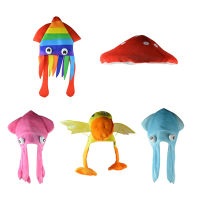 Geoerion2หมวกตลก Unioomph,Novelty Duck/ Octopus/หมวกเห็ด,เครื่องประดับเครื่องแต่งกายคอสเพลย์สำหรับเด็กผู้ใหญ่