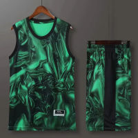 2021 adult men basketball training jersey set team tracksuits breathable basketball jerseys uniforms customized