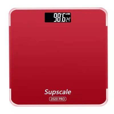 Bathroom Scale เครื่องชั่งน้ำหนักคน เครื่องชั่งน้ำหนักดิจิตอล แสดงอุณหภูมิ Electronic weight scale เครื่องชั่งน้ำหนัก รองรับน้ำได้สูงสุด 180KG Digital Bathroom Scale เครื่องชั่งน้ำหนักดิจิตอล มาตรฐาน หน้าจอแสดงผลชัดเจน พร้อมส่ง